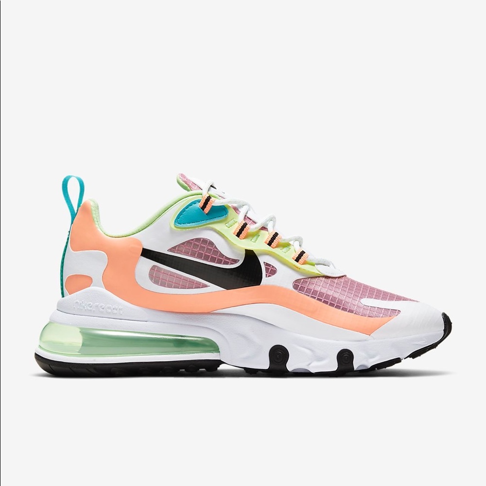 Nike Air Max 270 React SE CJ0620 600 LT No box lid - Picture 3 of 10